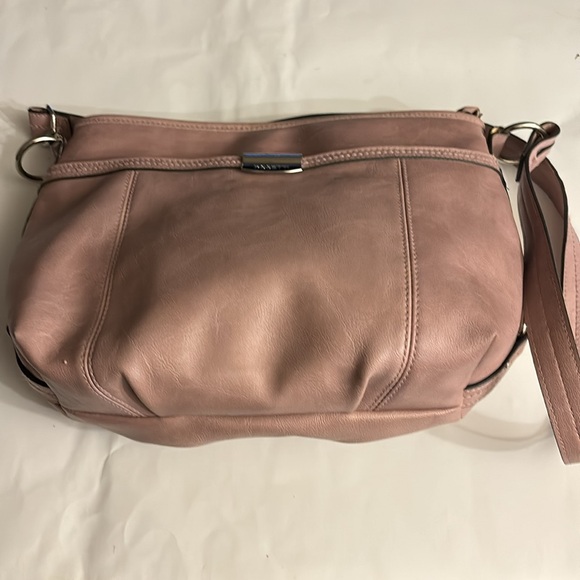 Rossetti crossbody/shoulder bag blush color with gold toned hardware. - Picture 2 of 9